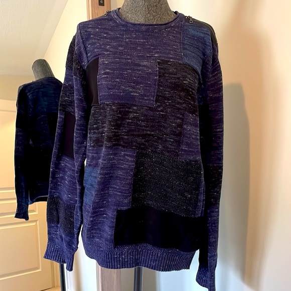 Desigual Cotton Top with wool texture effect SoCool! Brand new without tag large - Picture 5 of 9